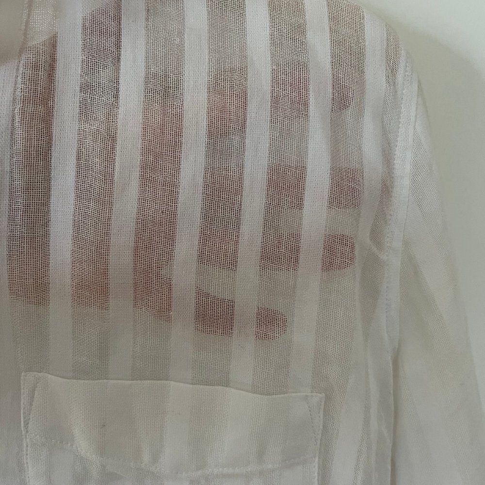 Sheer Striped Button-Down By Rails - image 3
